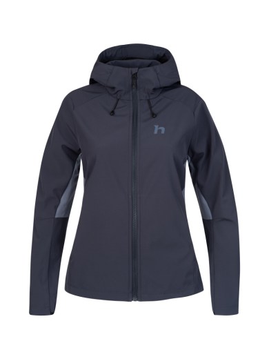 bunda HANNAH AIRY HOODY polar night/grisaille