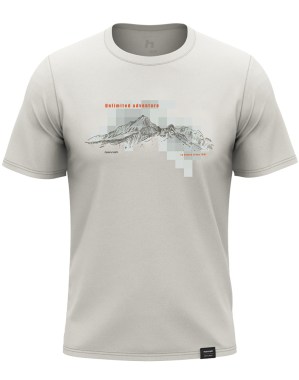 tričko HANNAH LUKE white onyx