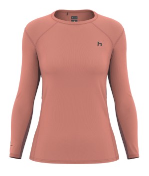 tričko HANNAH TERRA L/S terra cotta/red mahogany