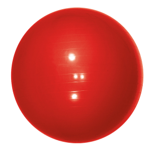 Gymball - 65 cm, červená