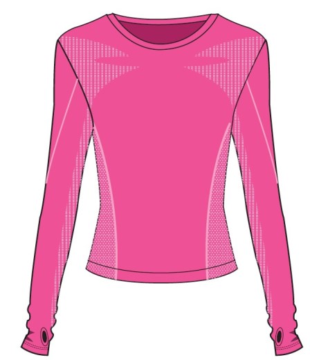 Dívčí funkční R2 triko ATF304A/10Y pink 10 - 12 LET