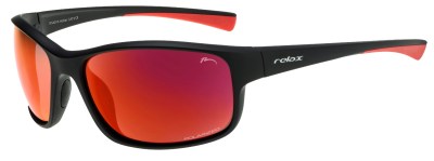 Sportovní sluneční brýle Relax Helliar R5407A black / grey 67-17-125