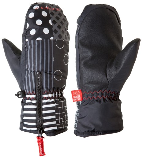 Dětské lyžařské rukavice COSMO RR16C black 2 ROKY