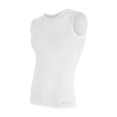 SENSOR COOLMAX AIR pánské triko bez rukávů bílá
