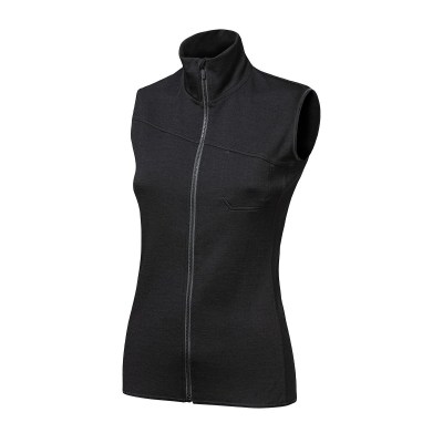 SENSOR MERINO EXTREME UP dámská vesta černá
