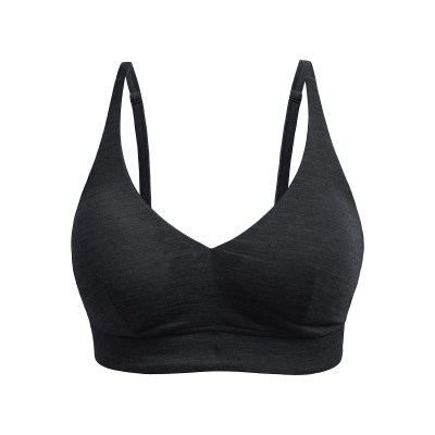 SENSOR MERINO CORDURA dámská podprsenka s vycpávkami černá