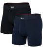 boxerky SAXX VIBE XTRA SC BB FLY 2PK black/navy