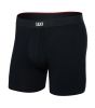 boxerky SAXX VIBE XTRA SC BOXER BRIEF FLY black