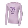 SENSOR MERINO DF PLANET dětské triko dl.rukáv mystic violet