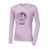 SENSOR MERINO DF PLANET dětské triko dl.rukáv mystic violet