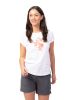 tričko HANNAH ARISSA II bright white (orange)