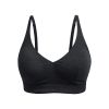 SENSOR MERINO CORDURA dámská podprsenka s vycpávkami černá