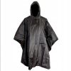 Pláštěnka poncho textil 25 černá UNI