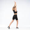 Dámské elastické šortky IQ Silki II WMNS 1/2 black