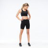 Dámské elastické šortky IQ Silki II WMNS 1/2 black