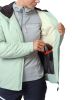 bunda HANNAH TAYA HOODY aqua foam