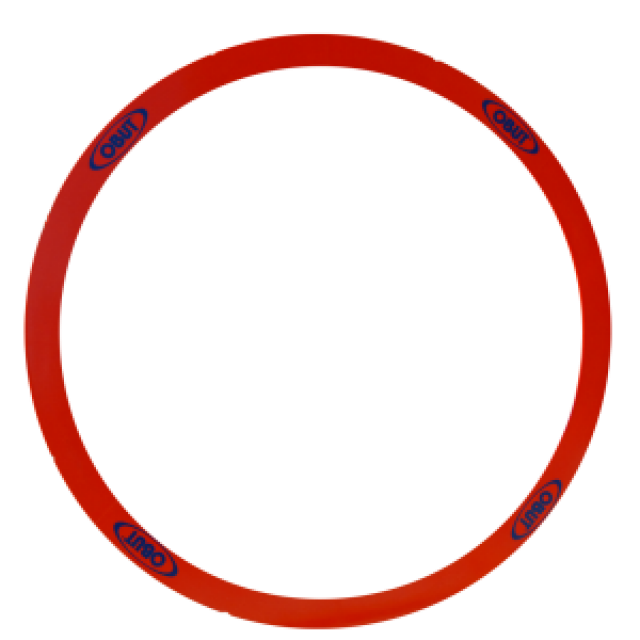 Hrací kruh OBUT CERCLERI červená