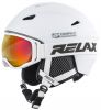 LYŽAŘSKÉ BRÝLE RELAX HERO HTG41C white DOSPĚLÁ