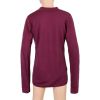 SENSOR MERINO DF LOGO juniorské triko dl.rukáv lilla