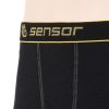 SENSOR DOUBLE FACE pánské spodky 3/4 černá