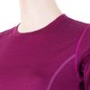 SENSOR MERINO ACTIVE dámské triko dl.rukáv lilla