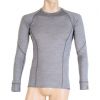 SENSOR MERINO ACTIVE pánské triko dl.rukáv sv.šedá
