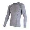 SENSOR MERINO ACTIVE pánské triko dl.rukáv sv.šedá