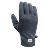 Běžecké zateplovací rukavice IQ MANSU DARK GREY MELANGE
