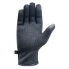 Běžecké zateplovací rukavice IQ MANSU DARK GREY MELANGE