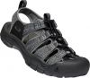Pánské sandály KEEN NEWPORT H2 M-BLACK/STEEL GREY US 9,5