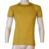 SENSOR MERINO AIR pánské triko kr.rukáv mustard
