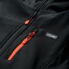 Dámská softshellová bunda Elbrus IVER WO'S BLACK/SPICY ORANGE/ASPHALT