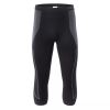 Pánské funkční 3/4 spodky Hitec BERZA BOTTOM BLACK/GREY
