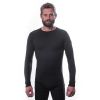 SENSOR MERINO AIR pánské triko dl.rukáv černá