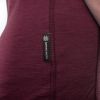 SENSOR MERINO AIR dámské triko kr.rukáv port red