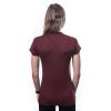 SENSOR MERINO AIR dámské triko kr.rukáv port red