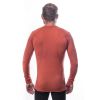 SENSOR MERINO ACTIVE pánské triko dl.rukáv terracotta