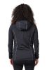 mikina HANNAH Dagnys Hoody anthracite mel